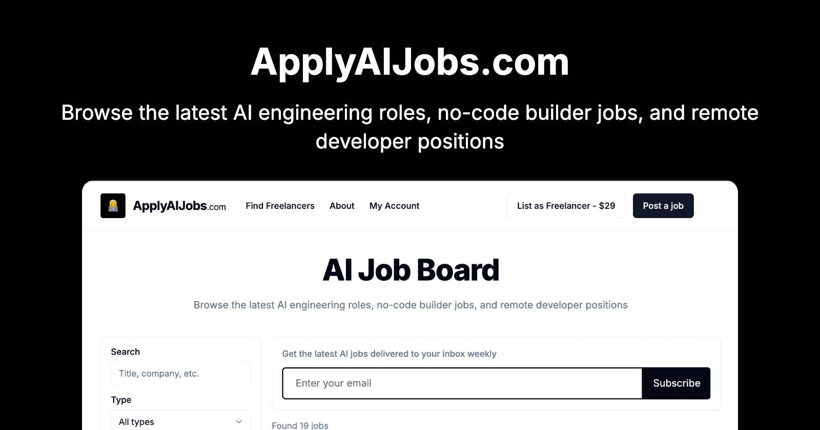 AI Job Board logo