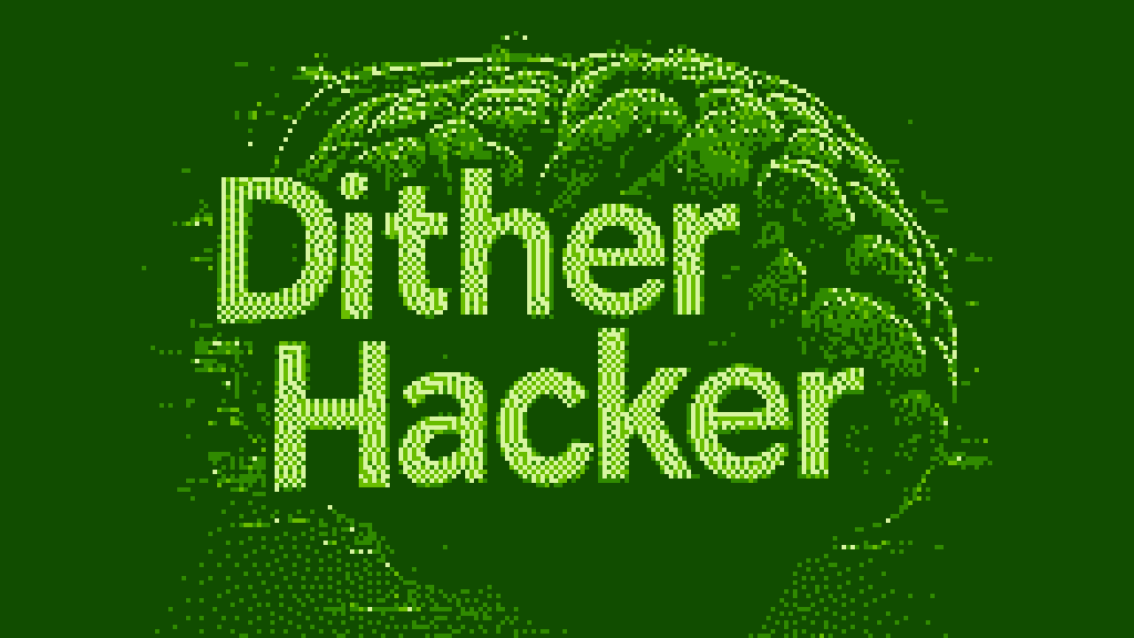 DitherHacker 🗡️ logo