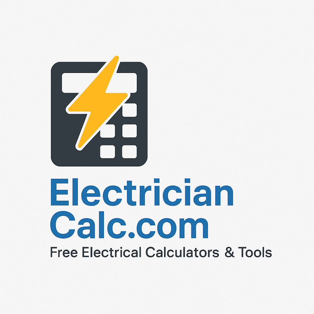Free Electrical Calculators & Tools | ElectricianCalc.com logo