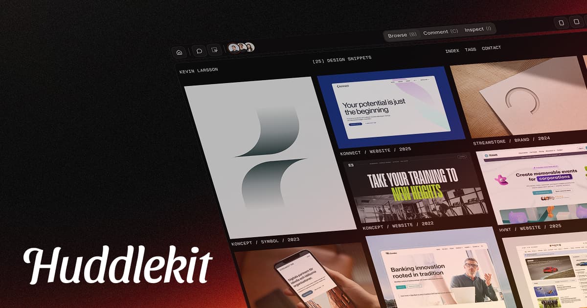 Huddlekit: Website Annotation & QA Tool logo