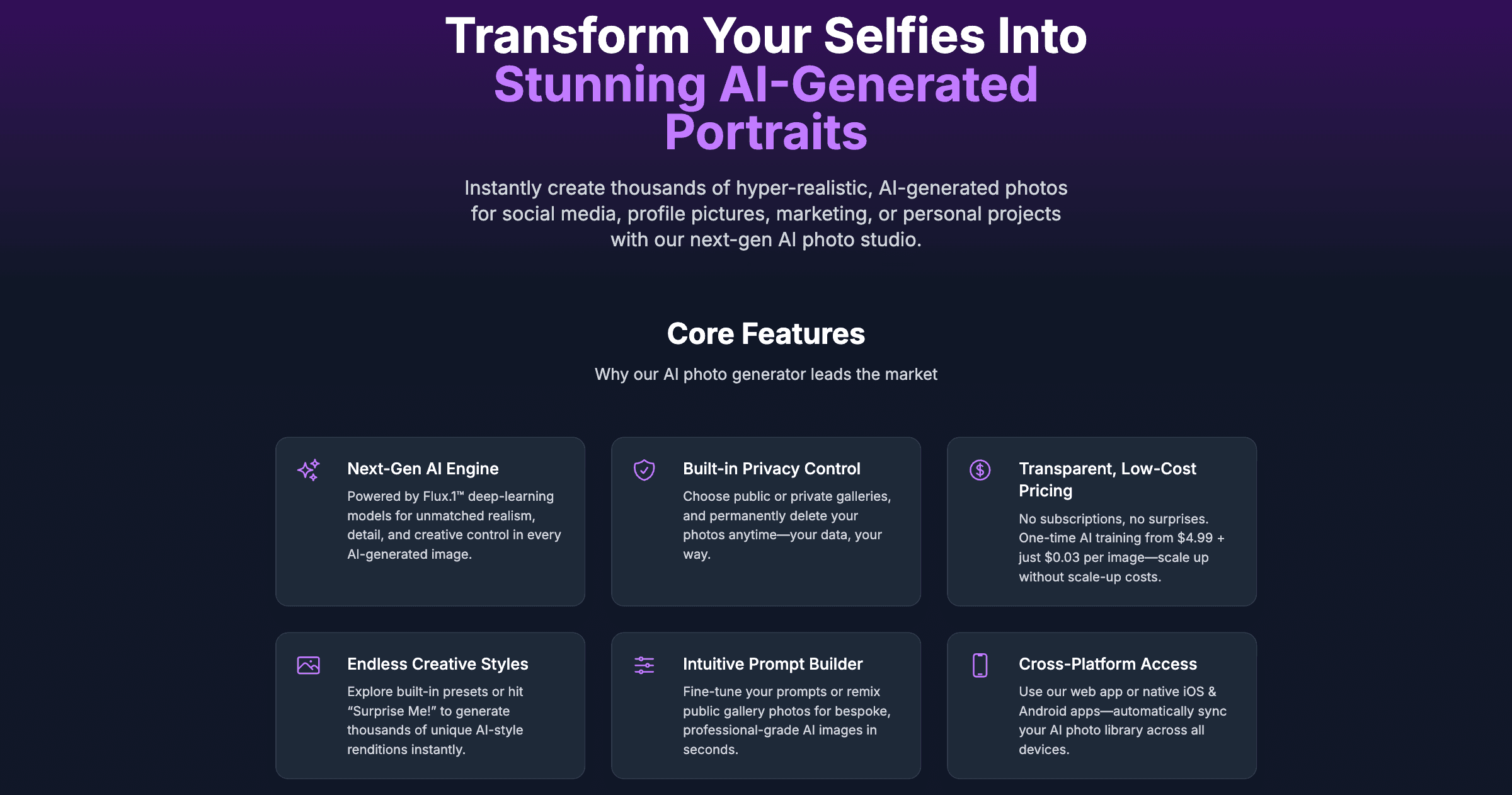 My AI Photo Shoot - Transform Your Selfies Into Stunning AI-Generated Portraits logo