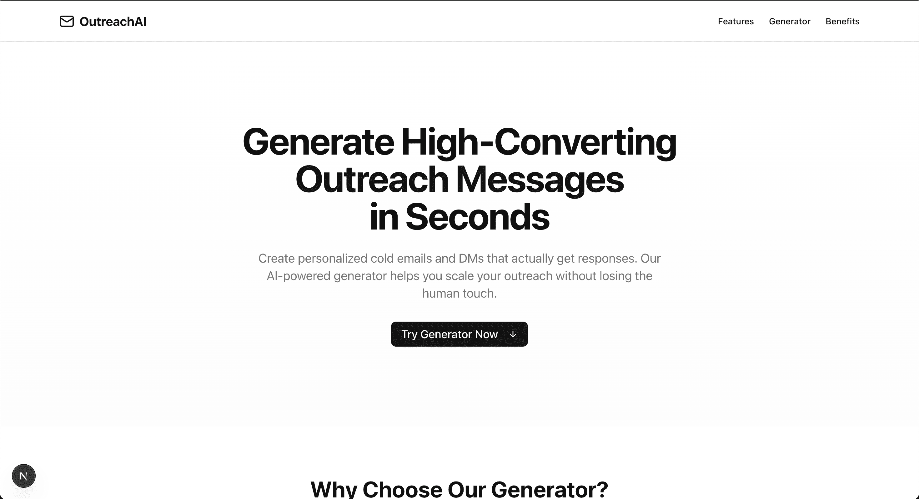 Outreachmate - Generate High-Converting Outreach Messages in Seconds logo