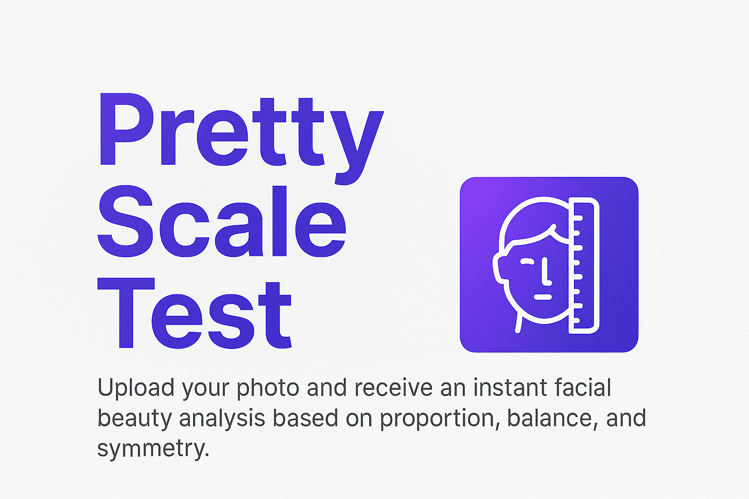 Pretty Scale - AI Beauty Test logo