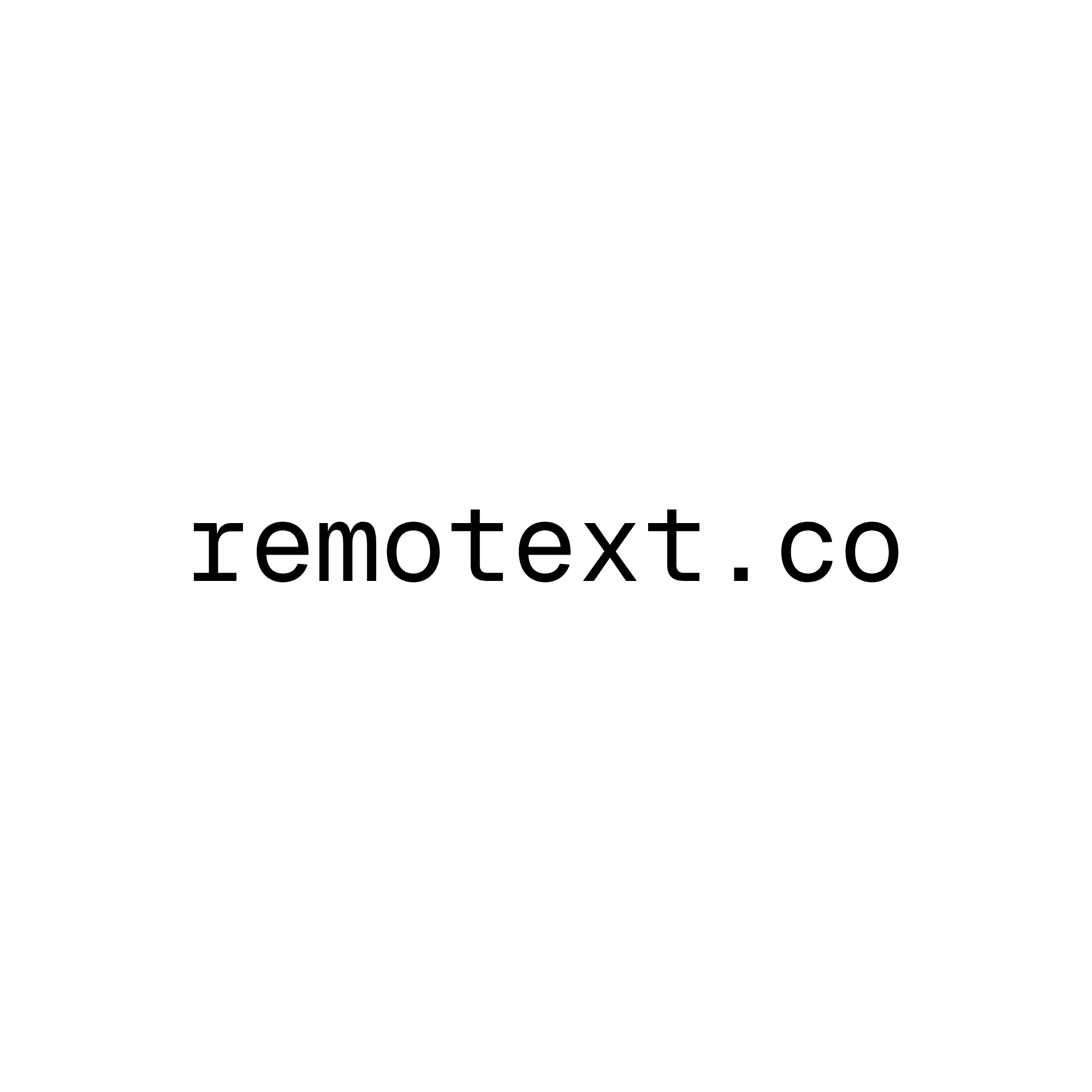 remotext.co logo